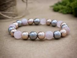 R. M. ékszer Vintage vegyes ásvány karkötő (18615RM21)