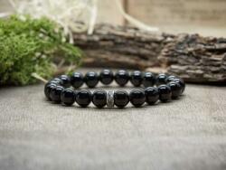 R. M. ékszer Szikrázó ónix ásvány karkötő (9123-RM-19)