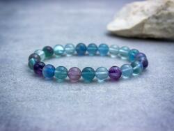 R. M. ékszer Szivárvány fluorit ásvány karkötő (5225-RM-21)