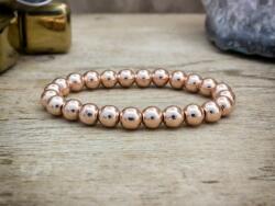 R. M. ékszer Rozé hematit ásvány karkötő (17575RM16)