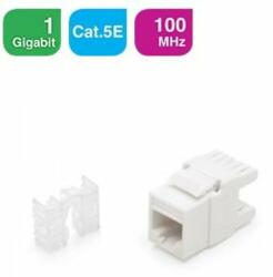 KELine KEJ-C5E-U-WH Giga Keystone modul 1xRJ45/u, Cat. 5E (KEJ-C5E-U-WH) - digipont