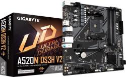 GIGABYTE A520M DS3H V2 Alaplap