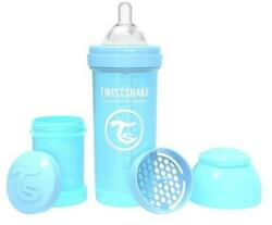 Twistshake Kólika elleni cumisüveg készlet, Twistshake, Szűrő-keverővel, 2+ hónap, 260ml, Kék