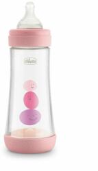 Chicco Perfect 5, Anticolic Baby palack, 300ml, rózsaszín, 4m +