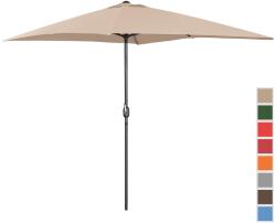 UNIPRODO Umbrelă de grădină - crem - dreptunghiulară - 200 x 300 cm UNI_UMBRELLA_SQ2030CR_N (UNI_UMBRELLA_SQ2030CR_N)
