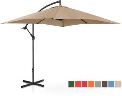 UNIPRODO Umbrelă de grădină - Taupe - pătrată - 250 x 250 cm - înclinabilă UNI_UMBRELLA_SQ250TA_N (UNI_UMBRELLA_SQ250TA_N)