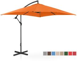 UNIPRODO Umbrelă de grădină - portocalie - pătrată - 250 x 250 cm - înclinabilă UNI_UMBRELLA_SQ250OR_N (UNI_UMBRELLA_SQ250OR_N)