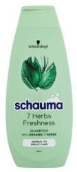 Schwarzkopf Schauma 7 Herbs Freshness Shampoo șampon 400 ml pentru femei