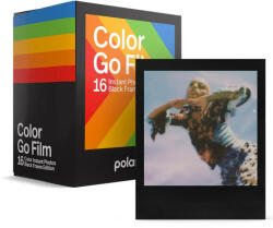Polaroid színes Go film, fotópapír fekete kerettel (dupla csomag) (006211)