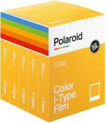 Polaroid színes i-Type film, fotópapír fehér kerettel (40 db) (006010)