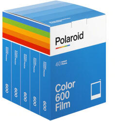 Polaroid színes 600 film, fotópapír fehér kerettel (40 db) (006013)