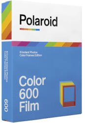 Polaroid színes 600 film, fotópapír színes kerettel (8 lap) (006015)