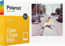 Polaroid színes i-Type film, fotópapír fehér kerettel (8 lap) (006000)