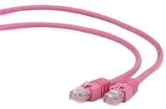 Gembird RJ45 CAT5e UTP M/M adatkábel 5m rózsaszín (PP12-5M/RO)