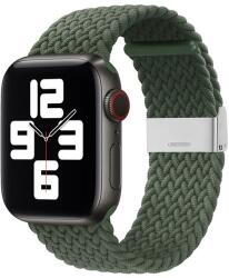 gigapack Apple Watch Series 9 41mm pótszíj (egyedi méret, textil, állítható) zöld (GP-142802)