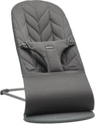 BabyBjörn Baby Bouncer BLISS Anthracite Petal Wowen baba pihenőszék