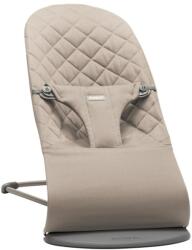 BabyBjörn Baby Bouncer BLISS Sand Grey Wowen Classic quilt baba pihenőszék