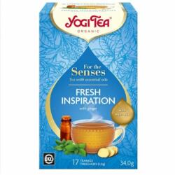 YOGI TEA Bio Tea AZ ÉRZÉKEKNEK - FRISS INSPIRÁCIÓ 17db