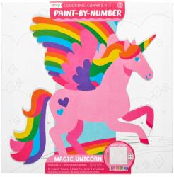 Ooly Set creativ Picteaza pe numere - Magic Unicorn (161-053)