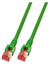 EFB Elektronik Cablu de retea din fibra optica cu miez de cupru, EFB Elektronik, S/FTP cat6A LSZH 1m, Verde (K5514.1)