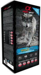 Alpha Spirit Hrană semi-umedă Premium pentru câine pește sălbatic, 9 kg (592323)
