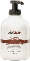 Inebrya KroMask Chestnut mască colorantă pentru păr 300 ml Chestnut