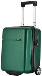 BONTOUR 40x30x20cm bőrönd, WIZZ AIR felvihető kézipoggyász, Zöld