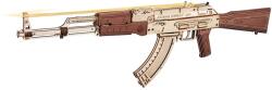 Robotime Дървен 3D пъзел Robo Time от 315 части - Автомат AK-47 (LQ901)