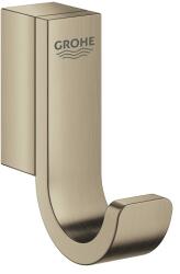 GROHE Cuier simplu baie, fixare ascunsa, bronz mat (brushed nickel), Grohe Selection 41039EN0 41039EN0 (41039EN0)