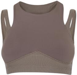 Reebok Дамски спортен сутиен Reebok Studio Layered Bra Top Womens - Trkgry