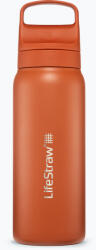 LifeStraw Túrapalack szűrővel Lifestraw Go 2.0 Steel 700 ml kyoto orange