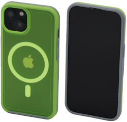 FixPremium - Tok Clear a MagSafe-el - iPhone 14, neon green