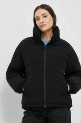 Sisley rövid kabát női, fekete, téli, oversize - fekete 42