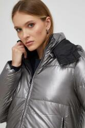 Answear Lab kifordítható dzseki női, ezüst, téli - ezüst M
