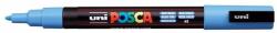 uni Dekormarker, 0, 9-1, 3 mm, UNI "Posca PC-3M", égszínkék (TUPC3MEK) - pritone