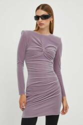 Elisabetta Franchi ruha lila, mini, testhezálló - lila 36 - answear - 91 990 Ft