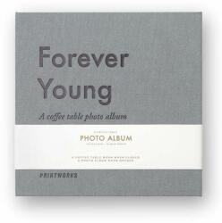 Printworks fotóalbum Forever Young - szürke Univerzális méret