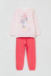 OVS gyerek pamut pizsama X Disney rózsaszín, mintás - rózsaszín 74
