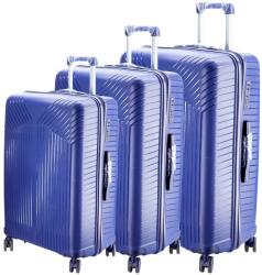 Dollcini Dollcini, Világjáró Bőrönd 28" 24" 20" PP anyagból - Kék - 3 DB set (357910-205D)