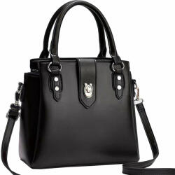 Dollcini Dollcini, Női táskák kereszt hátizsák, női válltáska , vízálló, PU bőr táska, elegáns táska, Utazás/Dolgozni/Hétköznapokra táska - Fekete (424001)