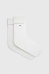 Tommy Hilfiger zokni gyapjúkeverékből fehér - fehér 39/42