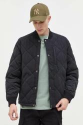 Abercrombie & Fitch rövid kabát férfi, fekete, átmeneti, oversize - fekete S - answear - 44 990 Ft