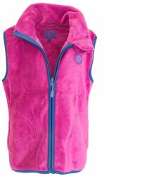 Pidilidi vestă de blană pentru fete cu guler înalt, Pidilidi, PD1140-07, fucsia - 98 | 3roky