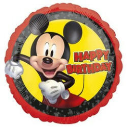 anagram Szülinapi lufi 17" 43cm Happy Birthday, Mickey Mouse (LUFI375266)