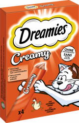 Dreamies Creamy Snack csirkével 4x10g - 40 g