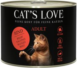 CAT’S LOVE Nedves macskaeledel - "Adult Pur" Marha - 200 g