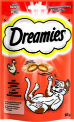 Dreamies Macskacsemege - csirke 60g - 60 g