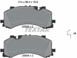 TEXTAR set placute frana, frana disc TEXTAR Q+ 2590801 (2590801)