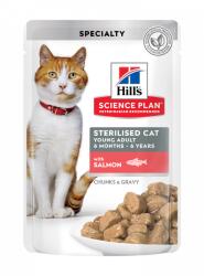 Hill's Hill s SP Feline Young Adult Sterilised Salmon 85 g (plic)