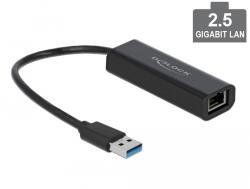 DeLock USB Type-A adapter apa 2, 5 Gigabit LAN